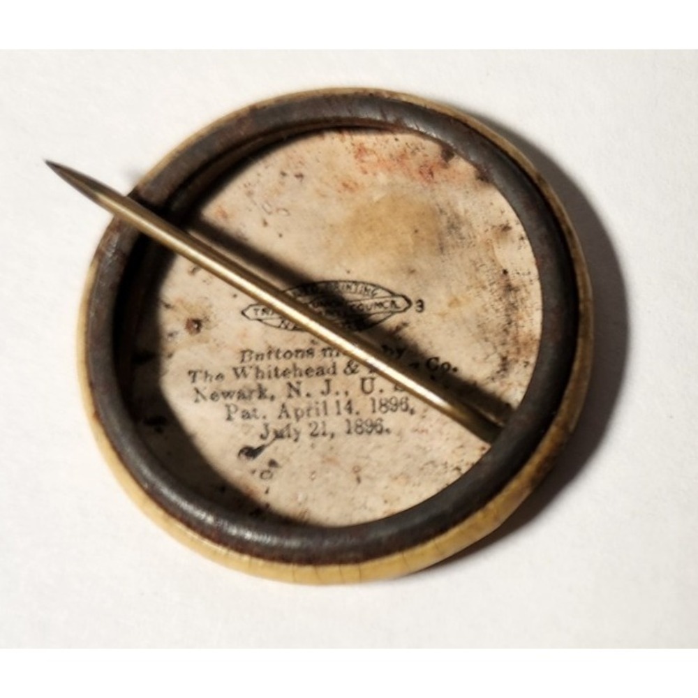 Antique "CERESOTA" The Best‎ Flour sold Celluloid Pinback Button - Picture 2 of 3